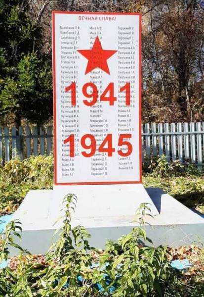 Обелиск землякам, погибшим в годы Великой Отечественной войны