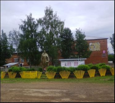 Памятник погибшим воинам в Великой Отечественной войне