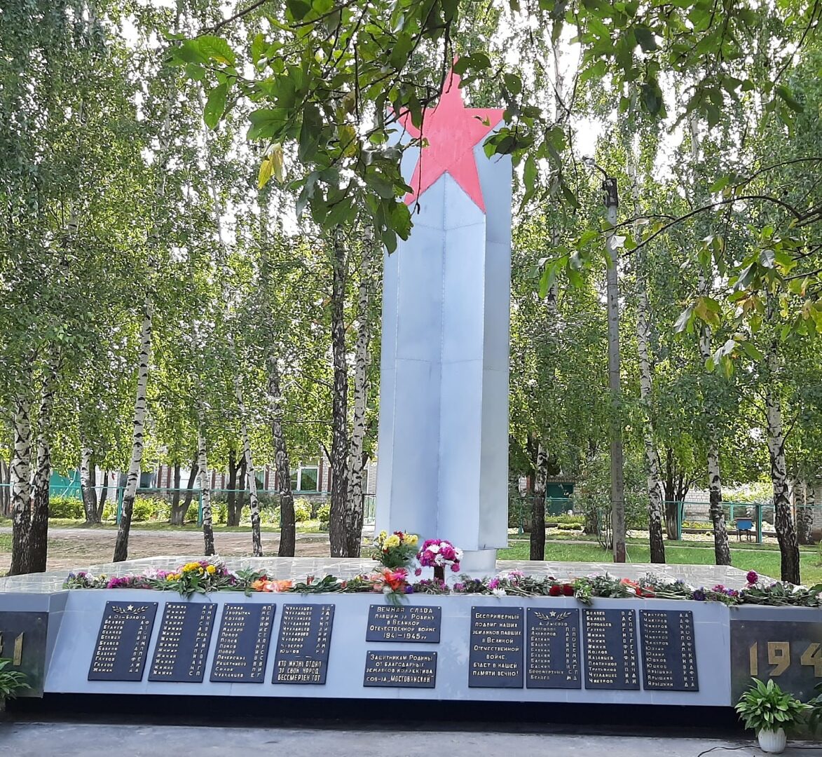 Памятник бойцам, павшим в годы Великой Отечественной войны