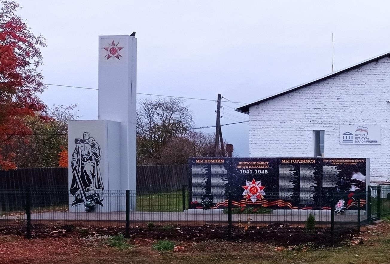 Памятник землякам, погибшим в годы Великой Отечественной войн